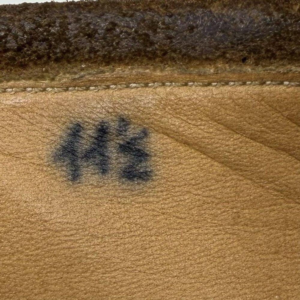 Eduard Meier Suede Leather Penny Loafers Brown Men’s Size 11 E - Picture 7 of 7